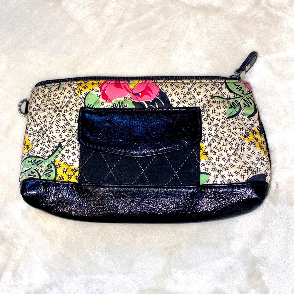 Vera Bradley Patchwork Clutch Wristlet Wallet